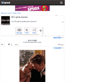 Tablet Screenshot of gifcharmed.skyrock.com