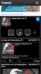 Mobile Screenshot of federations-f1.skyrock.com