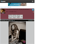 Tablet Screenshot of caroline--costa-x.skyrock.com