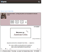 Tablet Screenshot of american-cobra.skyrock.com