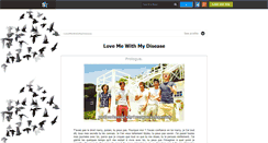 Desktop Screenshot of lovemewithmydisease.skyrock.com