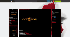 Desktop Screenshot of god-of-war.skyrock.com