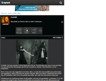 Tablet Screenshot of evenfall.skyrock.com