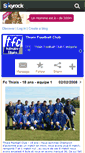 Mobile Screenshot of fcthiais-18ans.skyrock.com