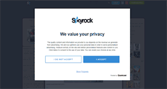 Desktop Screenshot of black-bee.skyrock.com