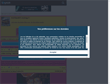 Tablet Screenshot of mathieu4001.skyrock.com