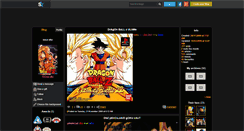 Desktop Screenshot of lover-dbz.skyrock.com