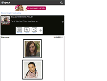 Tablet Screenshot of humanoid-projet.skyrock.com