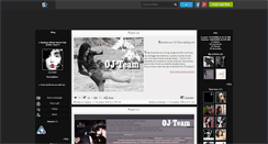 Desktop Screenshot of oj-team.skyrock.com