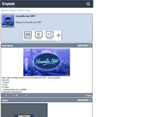 Tablet Screenshot of 2007nouvellestar.skyrock.com