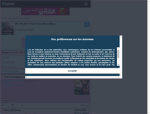 Tablet Screenshot of playliiste-tyssya.skyrock.com