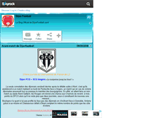 Tablet Screenshot of dijonfootball.skyrock.com