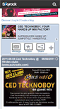 Mobile Screenshot of cedtechnoboy.skyrock.com