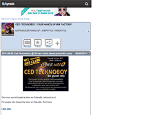 Tablet Screenshot of cedtechnoboy.skyrock.com