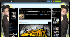 Desktop Screenshot of jeremixofficiel.skyrock.com