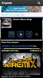 Mobile Screenshot of jeremixofficiel.skyrock.com