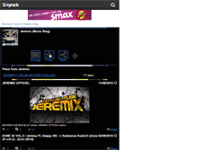 Tablet Screenshot of jeremixofficiel.skyrock.com