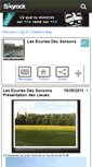 Mobile Screenshot of ecuriedessansons.skyrock.com