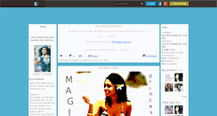 Desktop Screenshot of magic---princess.skyrock.com