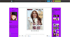 Desktop Screenshot of miley-loveya.skyrock.com