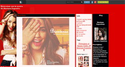 Desktop Screenshot of mariana-esposito91.skyrock.com