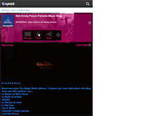Tablet Screenshot of disney853.skyrock.com