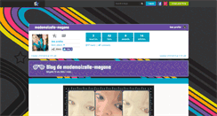 Desktop Screenshot of mademoizelle-megane.skyrock.com