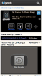 Mobile Screenshot of djcramer.skyrock.com
