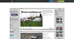 Desktop Screenshot of minicar.skyrock.com