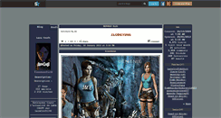 Desktop Screenshot of laracroft146.skyrock.com