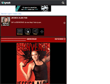 Tablet Screenshot of jessica-alba-fan.skyrock.com