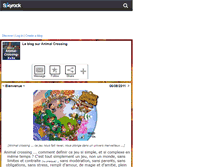 Tablet Screenshot of animal-crossing-xxxx.skyrock.com
