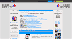 Desktop Screenshot of francejumpstyle-officiel.skyrock.com