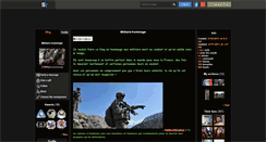 Desktop Screenshot of militaire-hommage.skyrock.com