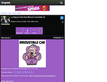 Tablet Screenshot of irresistiblecar.skyrock.com