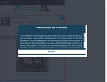 Tablet Screenshot of jolies-filles-de-france.skyrock.com