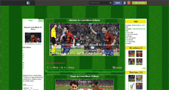 Desktop Screenshot of lionel-messi-10-barca.skyrock.com