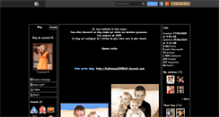 Desktop Screenshot of cyanne170.skyrock.com