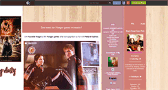 Desktop Screenshot of hungergames-daily.skyrock.com