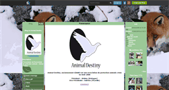Desktop Screenshot of animaldestiny.skyrock.com
