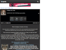 Tablet Screenshot of critiquedelivres.skyrock.com