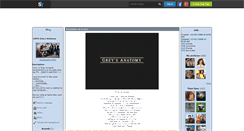 Desktop Screenshot of greysanatomyfoto.skyrock.com