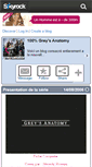 Mobile Screenshot of greysanatomyfoto.skyrock.com