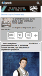 Mobile Screenshot of chrispaul-colfer.skyrock.com