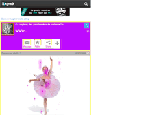 Tablet Screenshot of ilovethedance84.skyrock.com