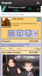 Mobile Screenshot of cecline3755.skyrock.com