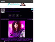 Tablet Screenshot of jenalee-official.skyrock.com