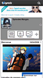 Mobile Screenshot of episodes-de-mangas.skyrock.com