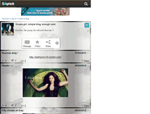 Tablet Screenshot of cathycoolakon.skyrock.com