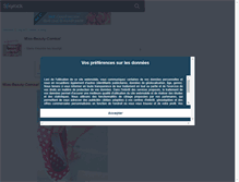 Tablet Screenshot of miss-beauty-combat.skyrock.com